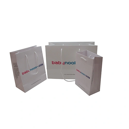 Eco-Friendly Wholesale Art Paper Shopping Paper Bags for Kids